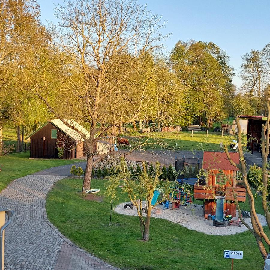 Spreewaldpension Glatz Myšyn Exterior foto